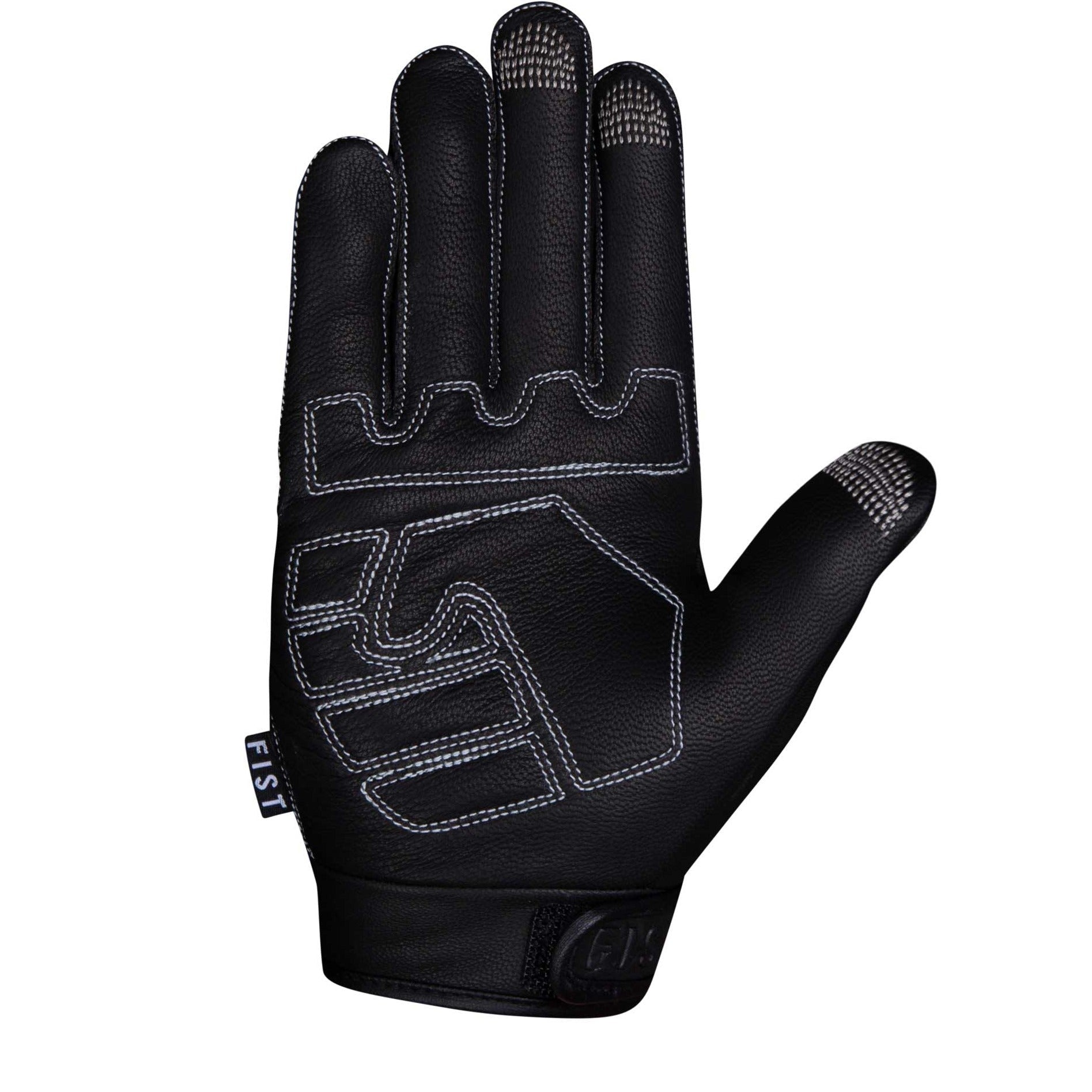 FIST Road Warrior Leather Glove – Black, palm