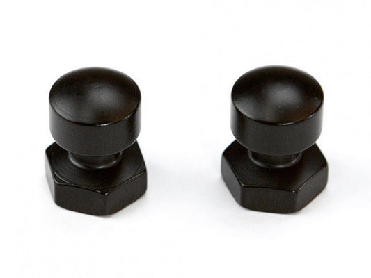 Saddlemen Seat Mounting Nuts – 1/4-20 Black