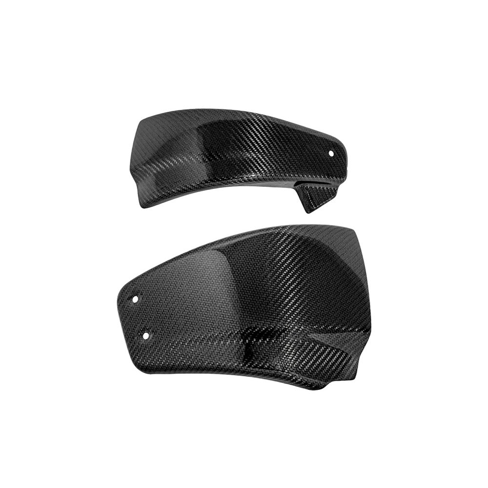 Saddlemen Carbon Side Covers – Softail 2018–2024 without Remote Preload Adjuster