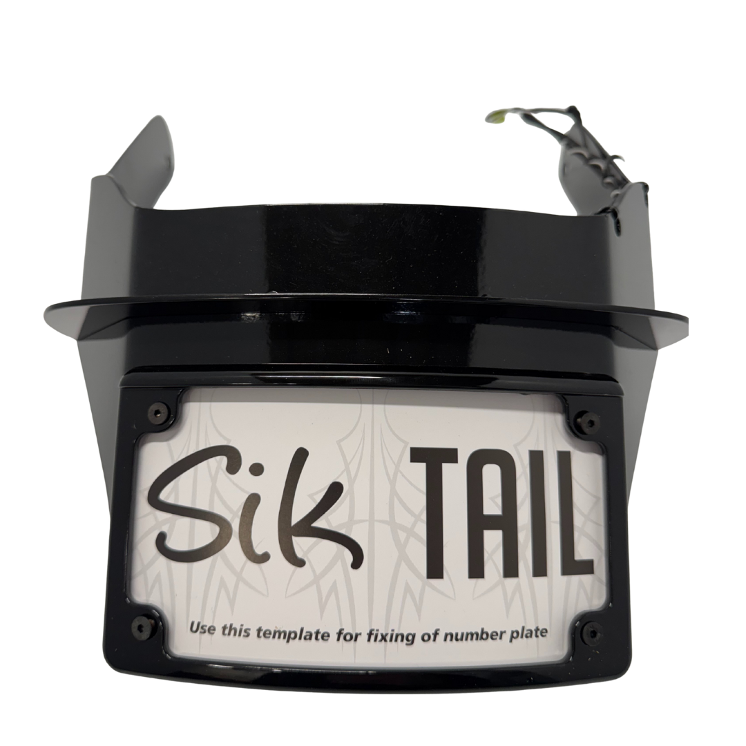 Big Daddy Customs SIK-Tail Plate Only Black – Breakout 2013-Current