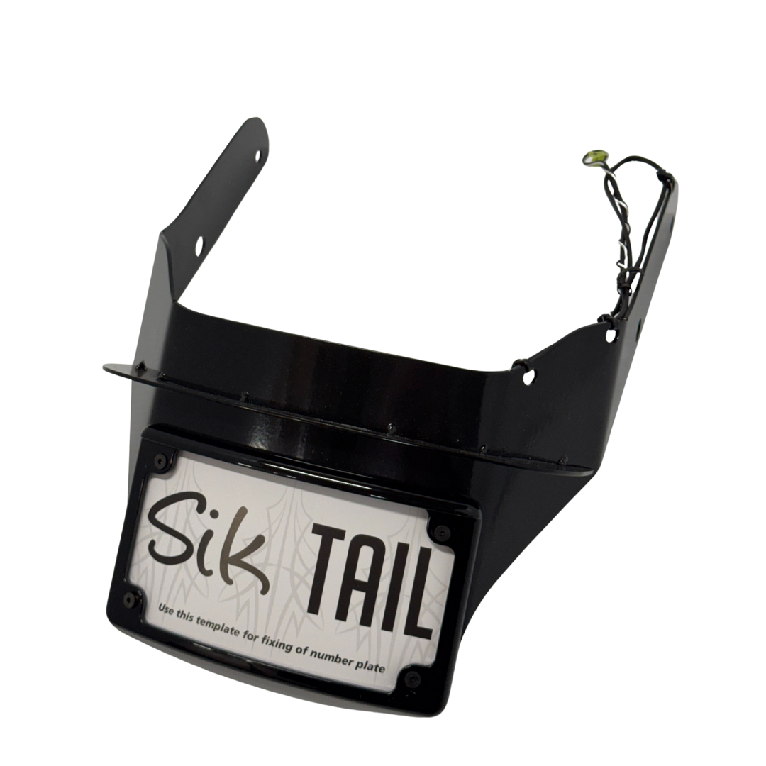 Big Daddy Customs SIK-Tail Plate Only Black – Breakout 2013-Current