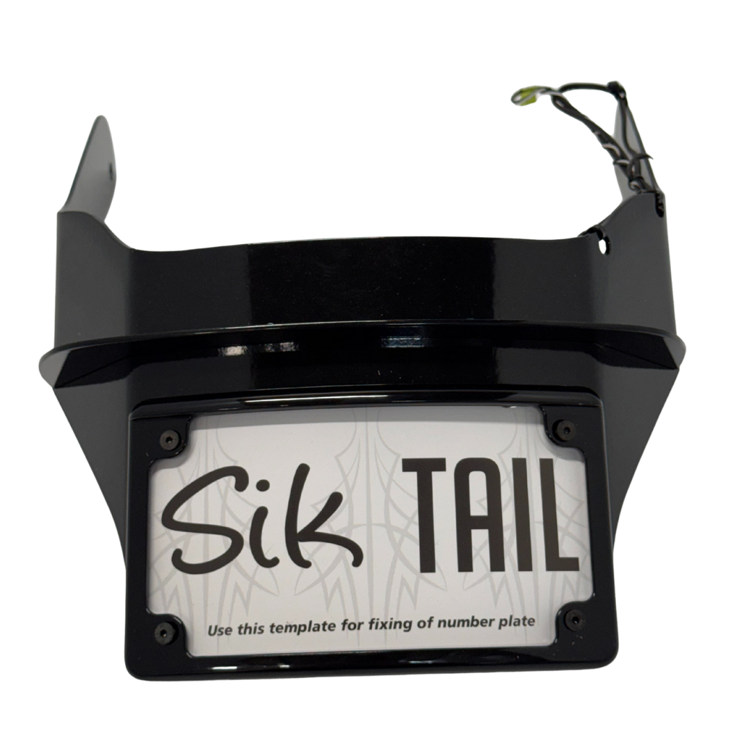 Big Daddy Customs SIK-Tail Plate Only Black – Breakout 2013-Current