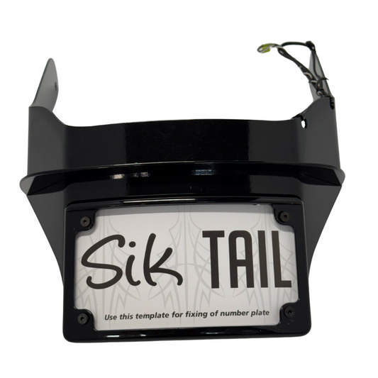 Big Daddy Customs SIK-Tail Plate Only Black – Breakout 2013-Current