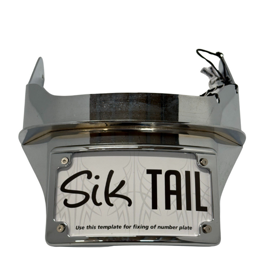 Big Daddy Customs SIK-Tail Plate Only Chrome – Breakout 2013-Current