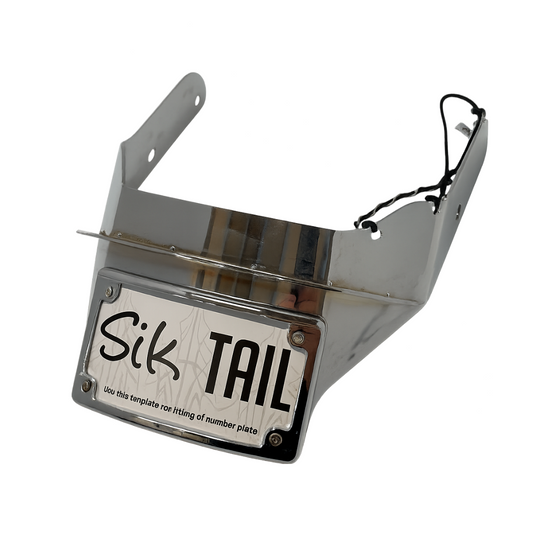 Big Daddy Customs SIK-Tail Plate Only Chrome – Breakout 2013-Current