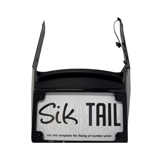 Big Daddy Customs SIK-Tail Plate Only Black – Fat Bob 2018-2024
