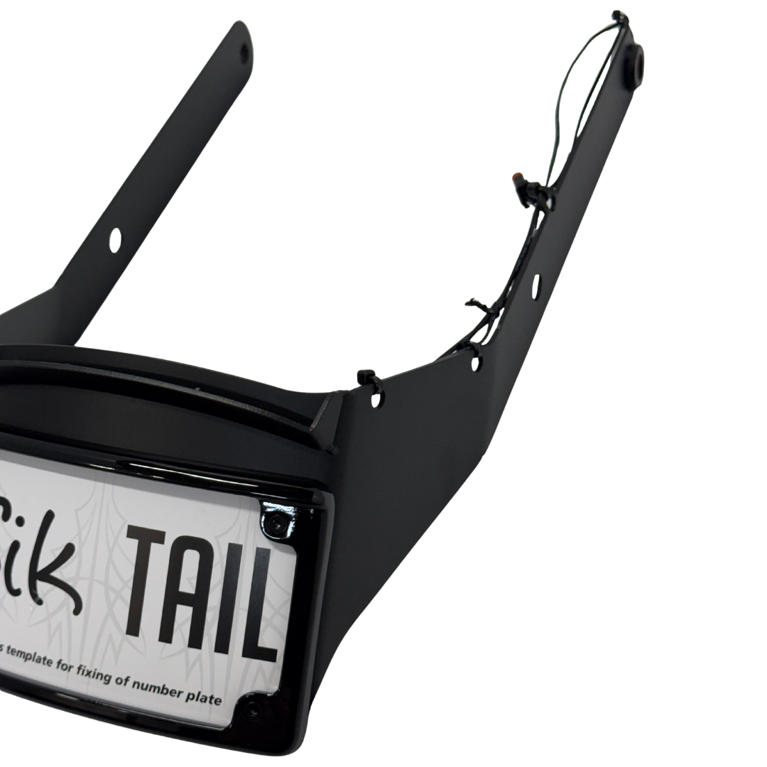 Big Daddy Customs SIK-Tail Plate Only Black – Fat Bob 2018-2024
