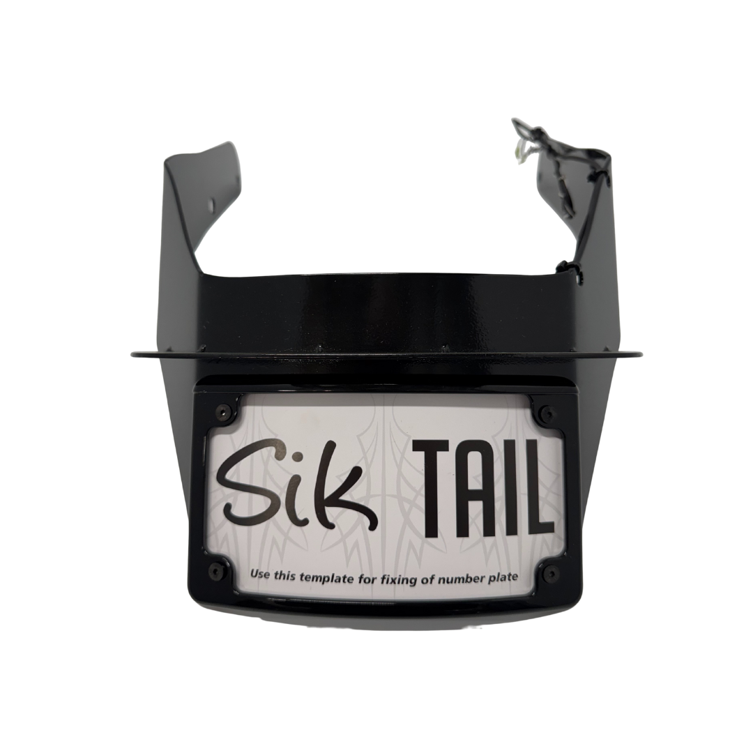 Big Daddy Customs SIK-Tail Plate Only Black – Fat Boy 2018-Current