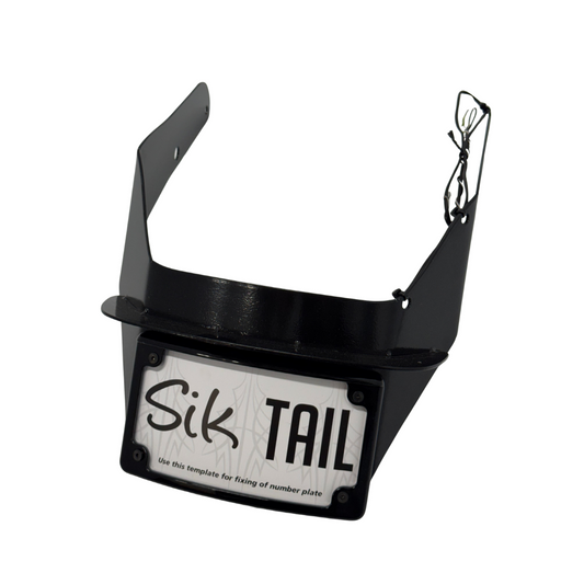 Big Daddy Customs SIK-Tail Plate Only Black – Fat Boy 2018-Current