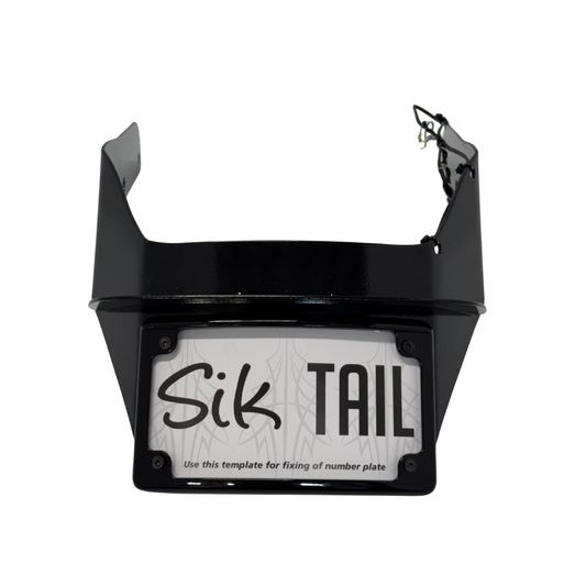 Big Daddy Customs SIK-Tail Plate Only Black – Fat Boy 2018-Current