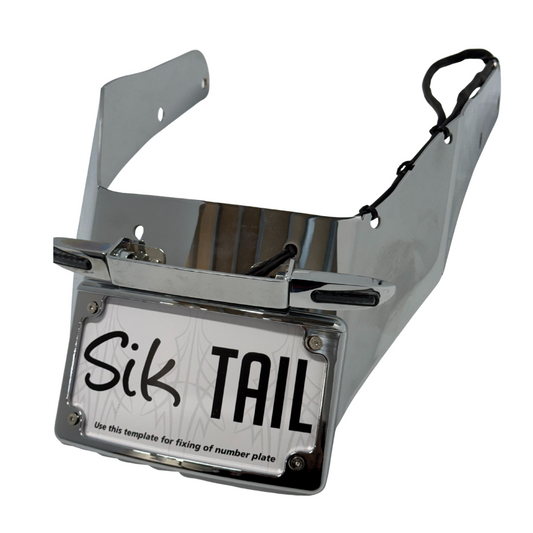 Big Daddy Customs SIK-Tail Full Combo Chrome – Fat Boy 2018-Current