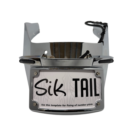 Big Daddy Customs SIK-Tail Full Combo Chrome – Fat Boy 2018-Current