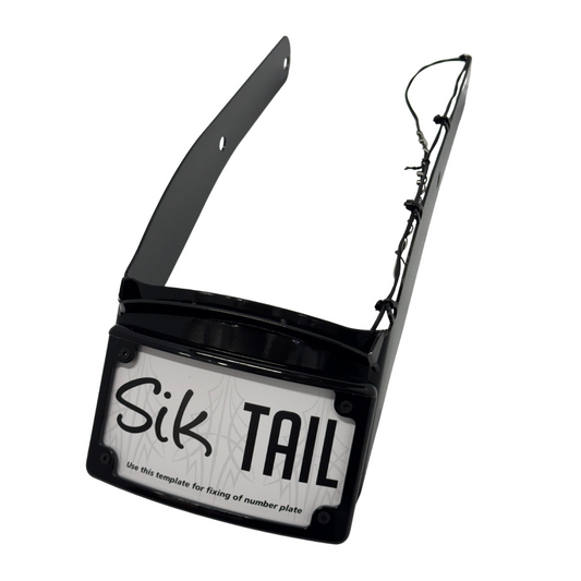 Big Daddy Customs SIK-Tail Plate Only Black – Street Bob 2018-Current