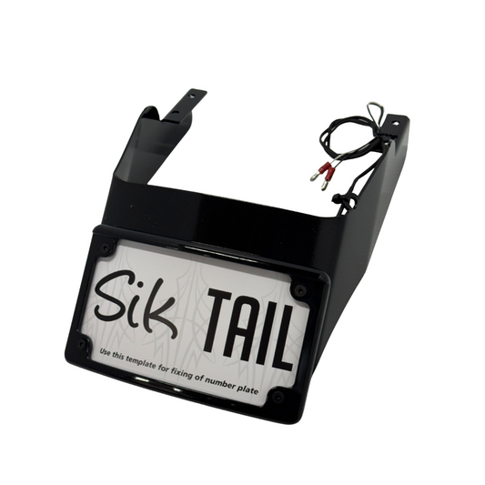 Big Daddy Customs SIK-Tail Plate Only Black – X 500 2024-Current