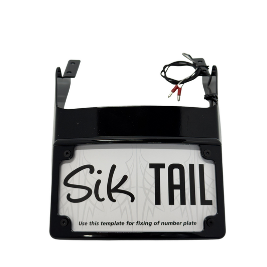 Big Daddy Customs SIK-Tail Plate Only Black – X 500 2024-Current