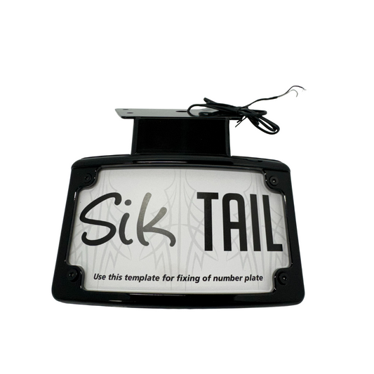 Big Daddy Customs SIK-Tail Plate Only Black – X 350 2024-Current