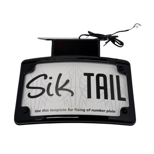 Big Daddy Customs SIK-Tail Plate Only Black – X 350 2024-Current