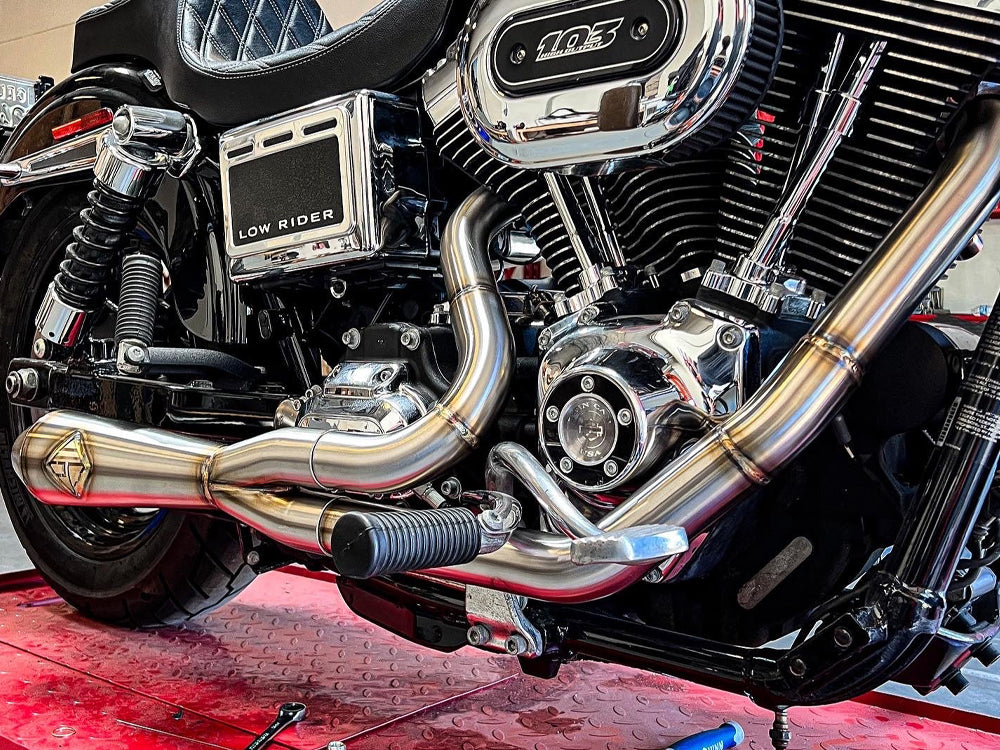 SP Concepts LaneSplitter 2-Into-1 Exhaust – Dyna 2006–2017