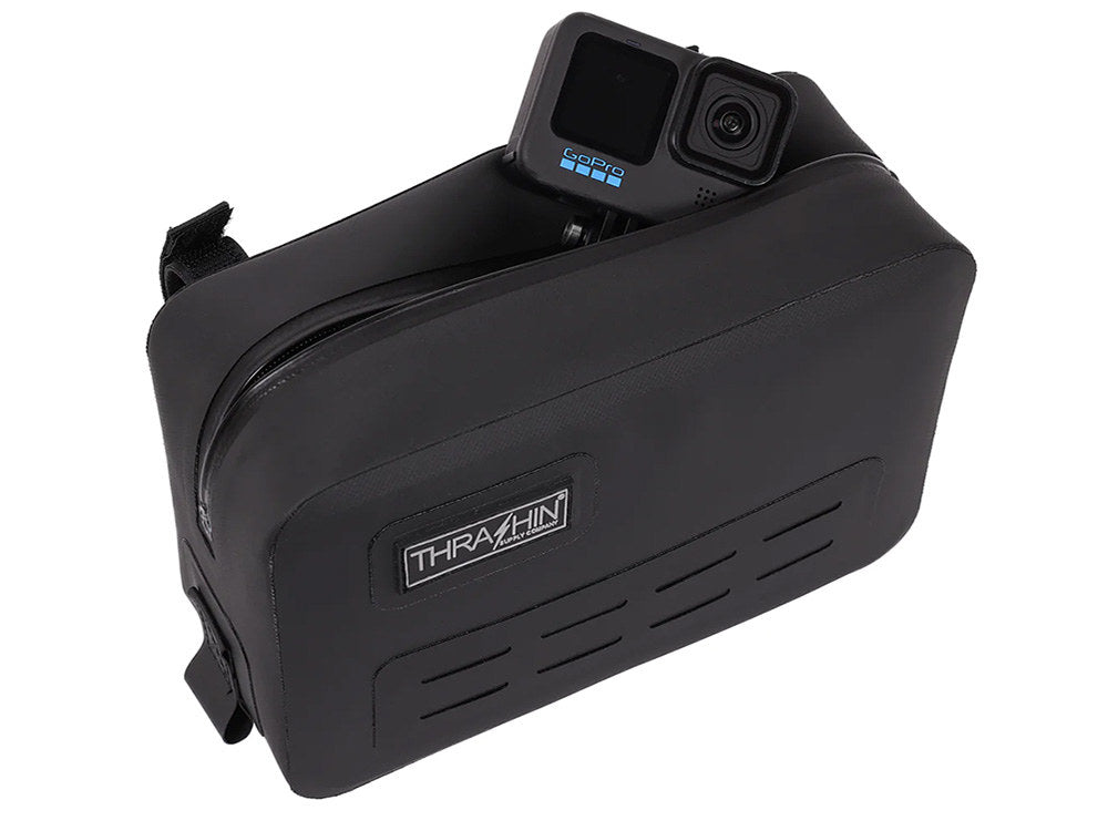 Thrashin Waterproof Handlebar Bag – Black