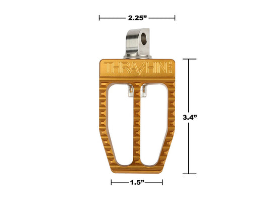 Thrashin Militant Footpegs – H-D Male Mount