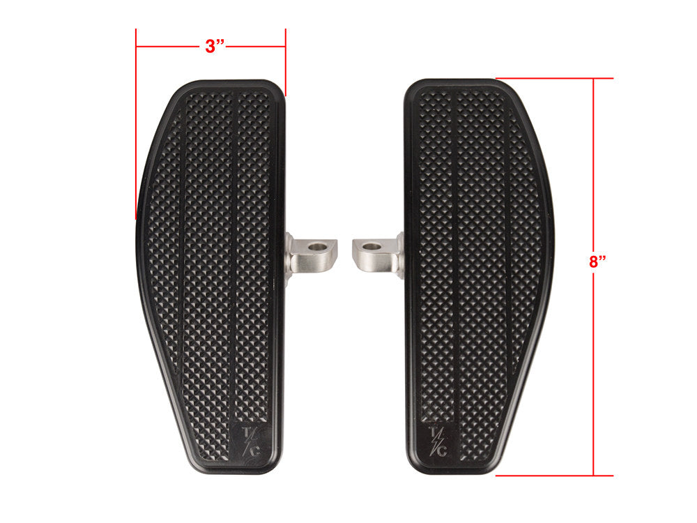 Thrashin Mini Floorboards – H-D Male Mount