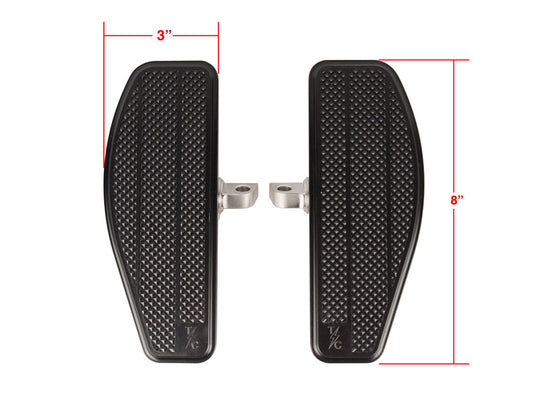 Thrashin Mini Floorboards – H-D Male Mount