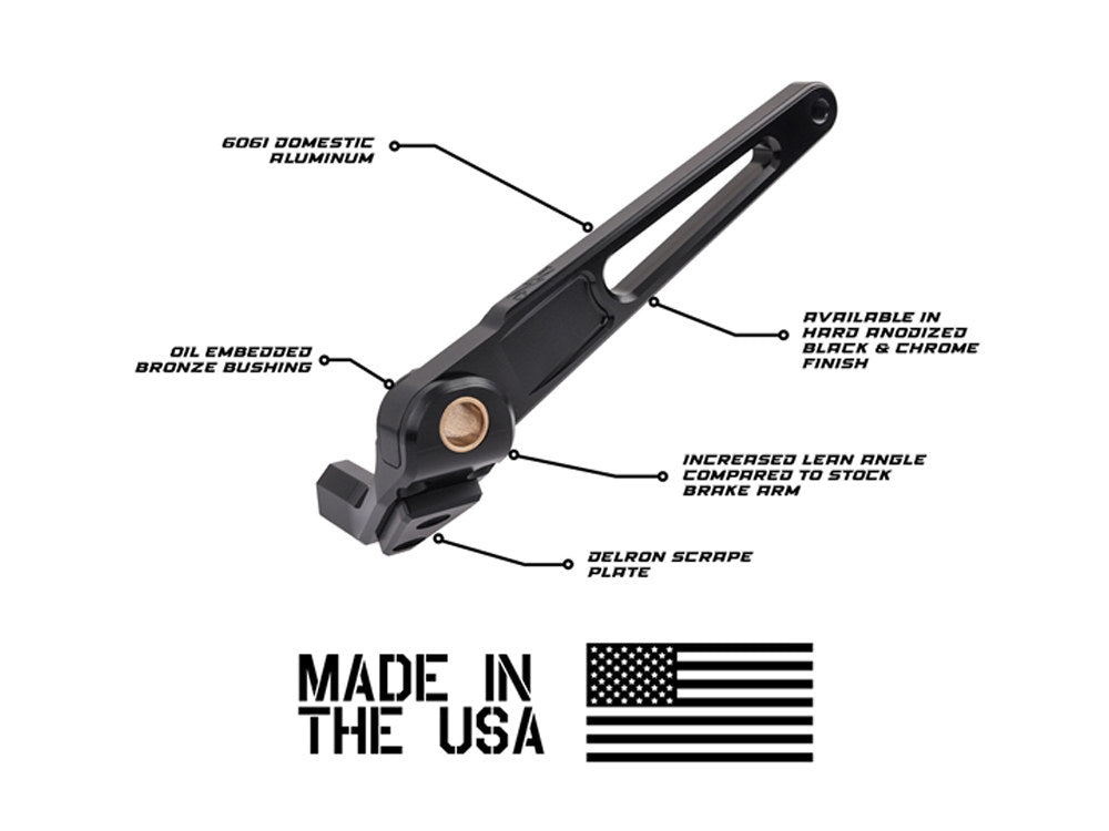 Thrashin Brake Pedal Arm – Softail 2018-Up