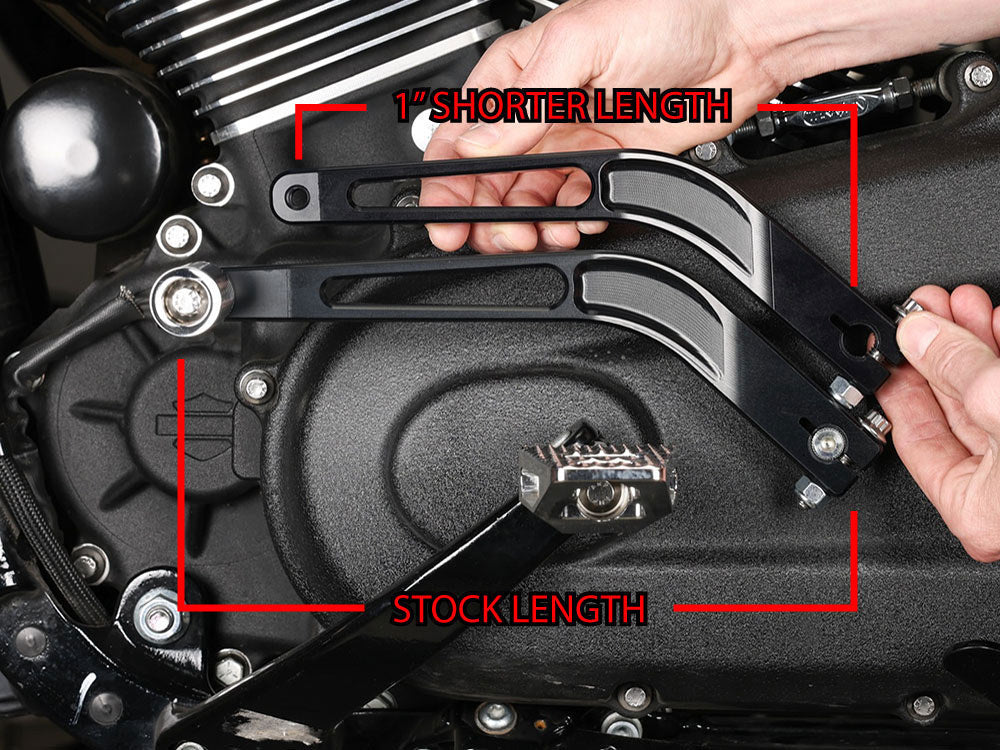 Thrashin 1-Inch Shorter Shift Arm – Softail 2018-Up
