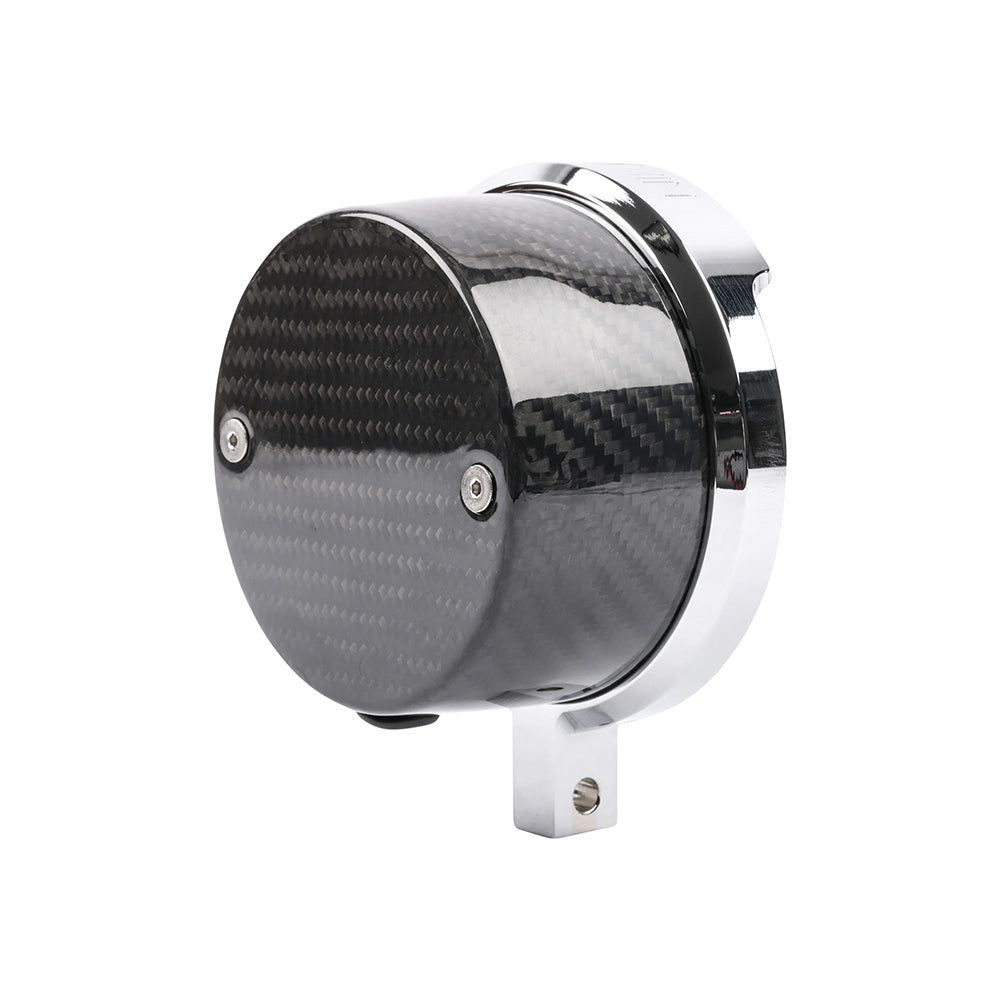 Thrashin Gauge Housing Relocation Kit carbon fibre backing