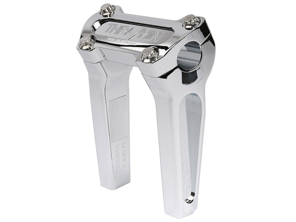 Thrashin 6-Inch Straight Risers – Chrome