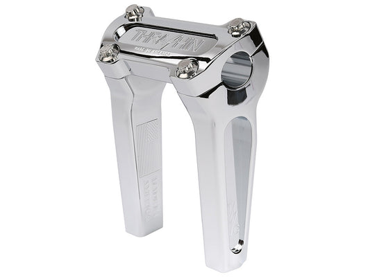 Thrashin 6-Inch Straight Risers – Chrome