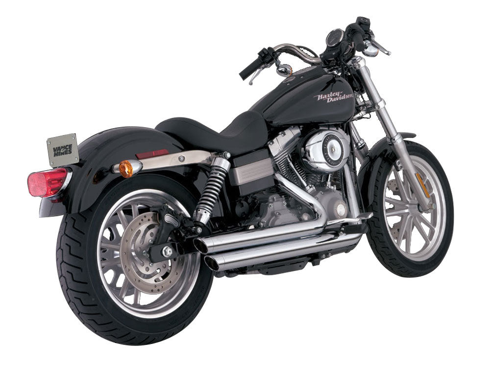 Vance & Hines Big Shots Staggered – Dyna 2006–2017