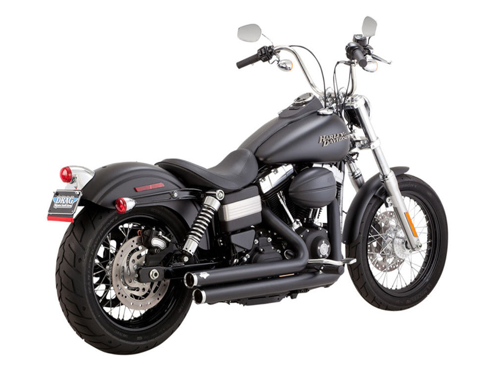 Vance & Hines Big Shots Staggered – Dyna 2006–2017