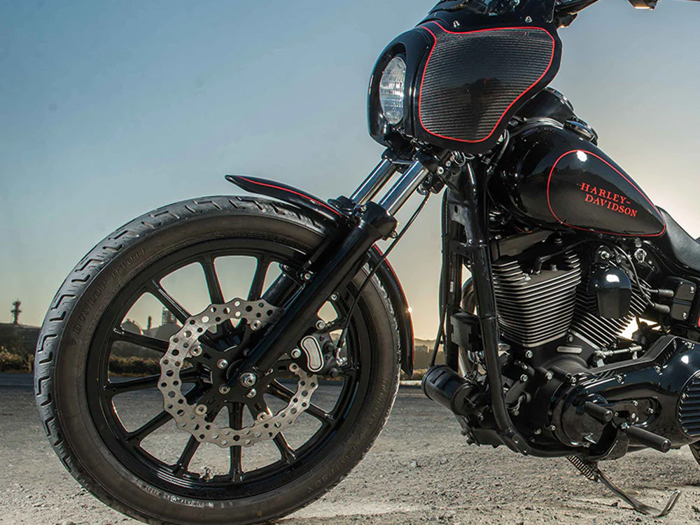 Arlen Ness 11.8in Front Jagged Disc Rotor Fits Dyna 2006-2017 Softail 2015up Sportster 2014-2021 Some Touring 2008up