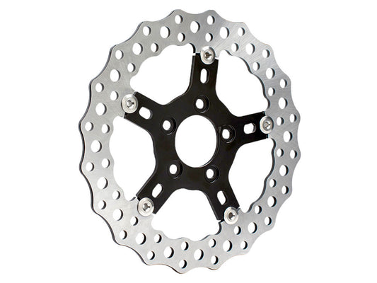 Arlen Ness 11.8in Front Jagged Disc Rotor Fits Dyna 2006-2017 Softail 2015up Sportster 2014-2021 Some Touring 2008up