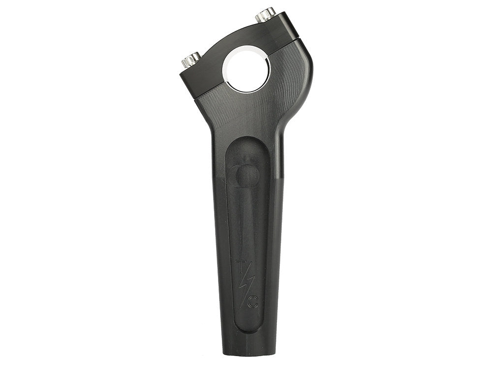 6in. Straight Thrashin Risers – Black. Fits 1in. Handlebar