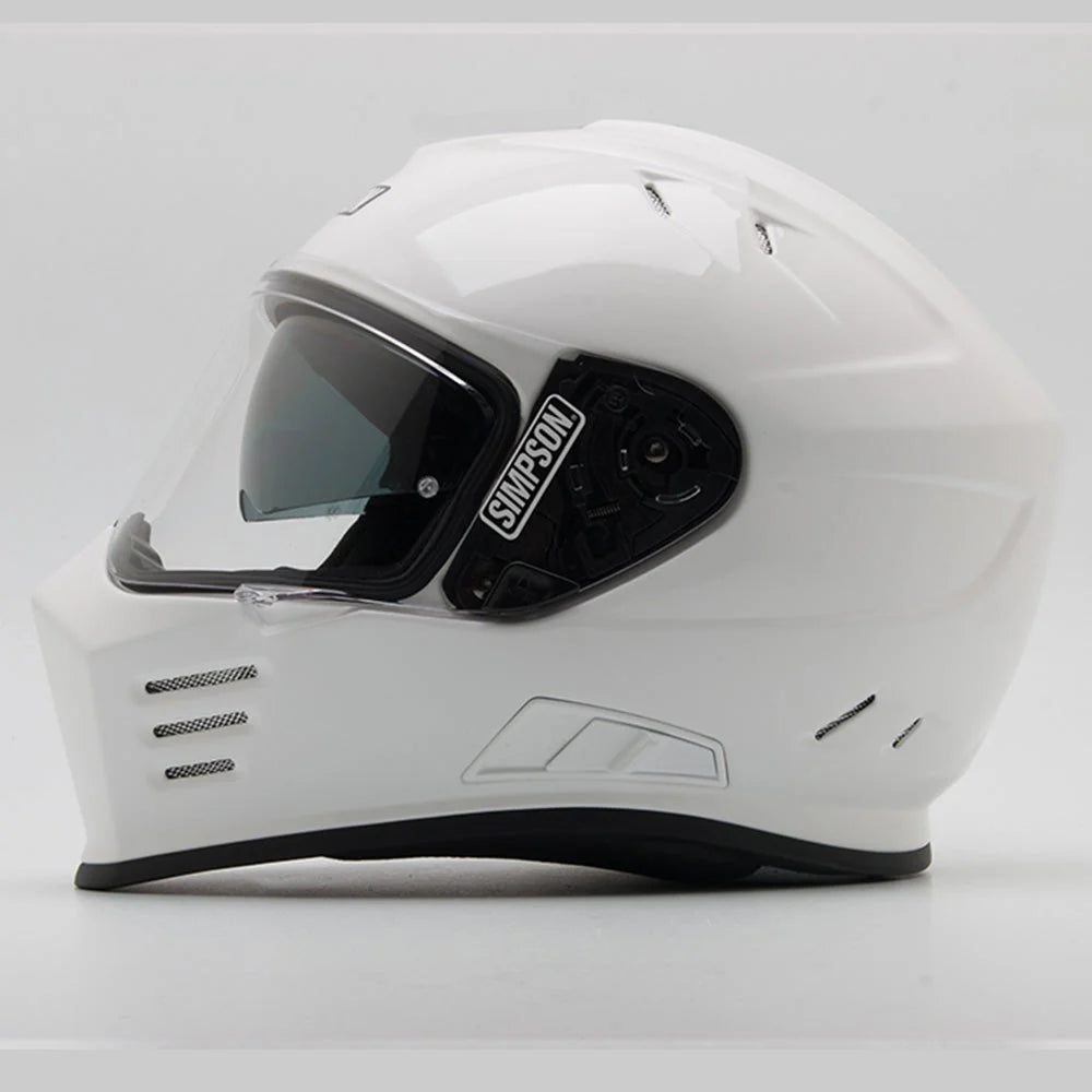 Ghost Bandit Helmet - White