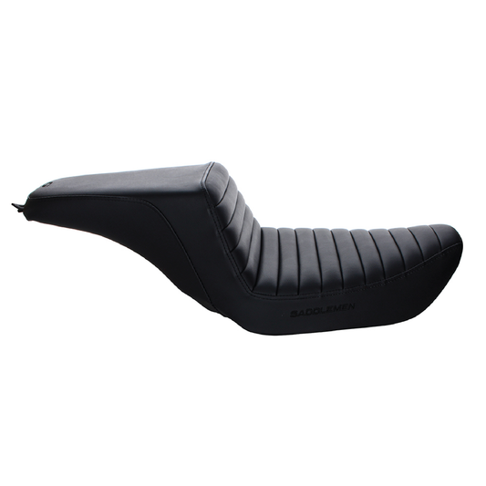 Step-Up Tuck & Roll Dual Seat. Fits Dyna 1996-2003. – Saddlemen Seats