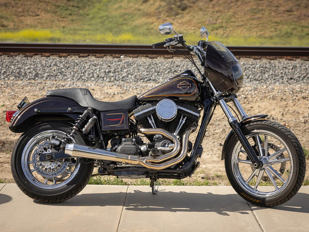 Thrashin X Saddlemen Step-Up Smooth Dual Seat. Dyna 2006-2017 – Saddlemen Seats