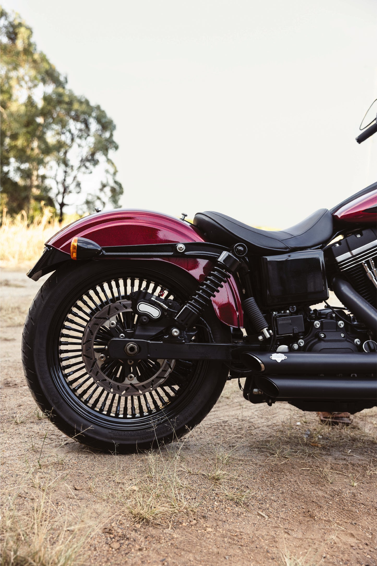 SOLD: Harley-Davidson Red Signature Dyna