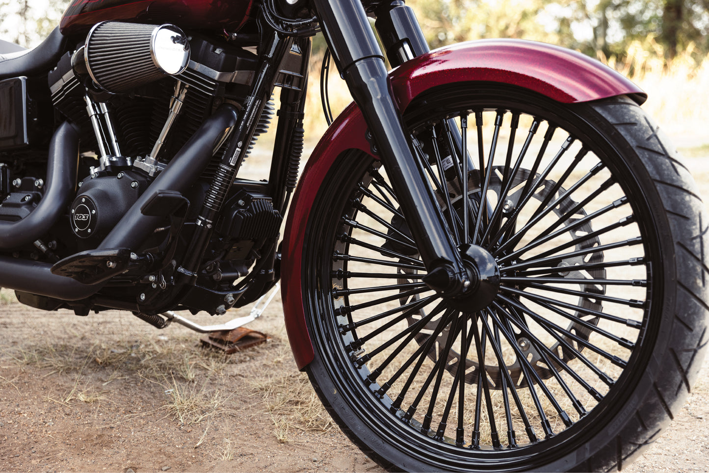 SOLD: Harley-Davidson Red Signature Dyna