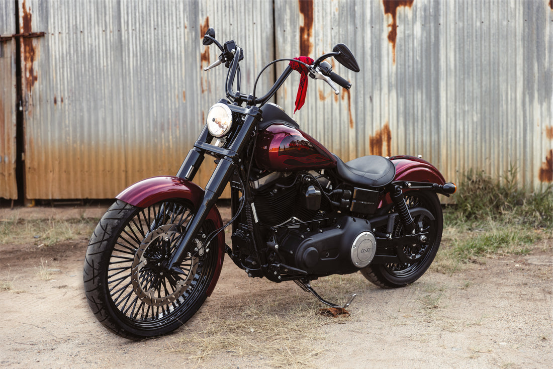 SOLD: Harley-Davidson Red Signature Dyna
